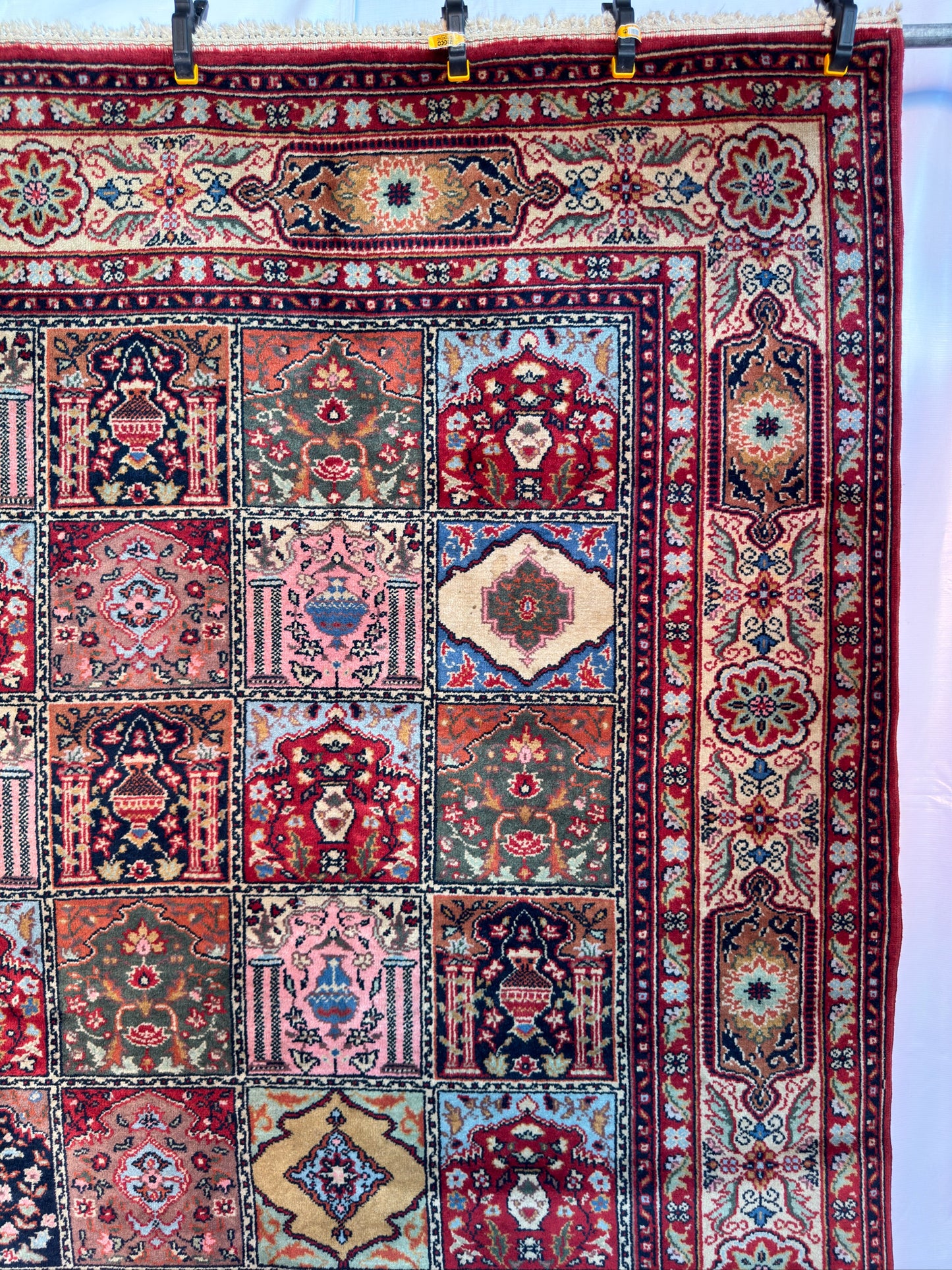 Handmade Romainian Rug 8.2 x 7.22 ft