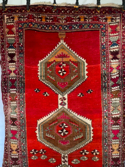 📌 RESERVED Handmade Kazak Runner 400 x 142cm | 13.12 x 4.66 ft