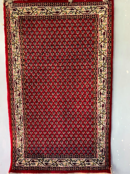Handmade Oriental Rug 5 x 3 ft