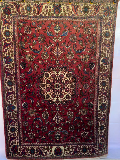 Handmade Persian Bakhtiari 211 x 154 cm | 7 x 5 ft