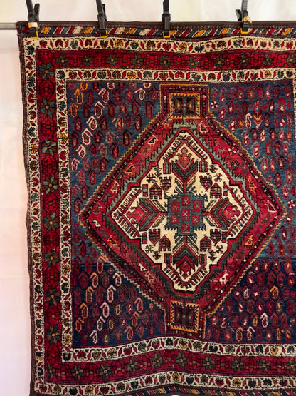 Handmade Persian Afshar Rug
145 x 125 cm | 4.9 x 4.1 ft