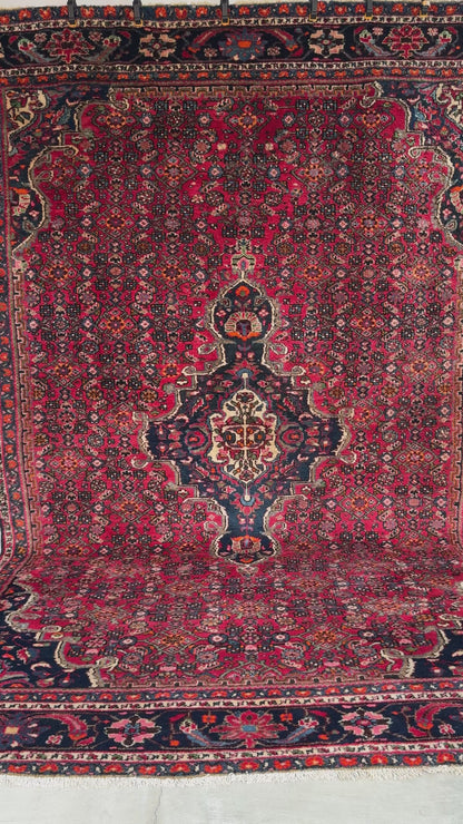 Handmade Persian Bibikabad Rug 350 x 202 cm | 11.5 x 6.63 ft