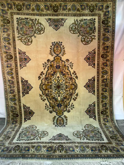 Handmade Persian Tabriz Rug 295 x 200 cm | 9.68 x 6.56 ft