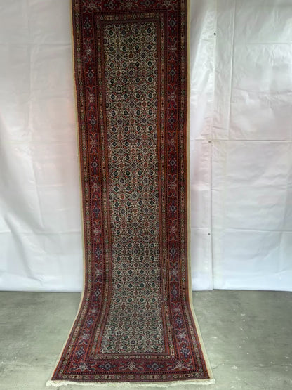 Handmade Persian Muod Runner 290 x 80 cm | 9.5 x 2.62
