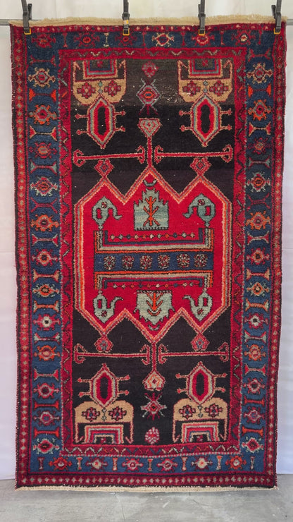 Handmade Persian Hamadan Rug
210 x 120 cm | 6.9 x 3.9 ft